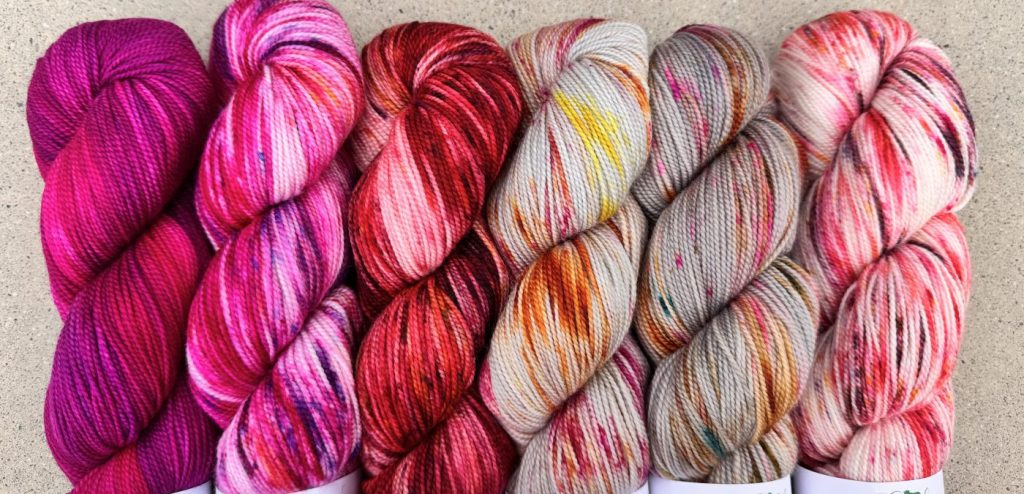 hand dyed yarn